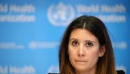 Technical Lead for the World Health Organization (WHO) Maria Van Kerkhove attends a news conference on the situation of the coronavirus (COVID-2019), in Geneva, Switzerland, February 28, 2020. REUTERS/Denis Balibouse/File Photo