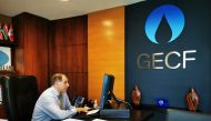 Dr Yury Sentyurin, GECF Secretary-General, while taking part in the virtual workshop with OLADE.