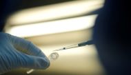 A scientist prepares samples during the research and development of a vaccine against the coronavirus disease (COVID-19) at a laboratory of BIOCAD biotechnology company in Saint Petersburg, Russia June 11, 2020. Reuters/Anton Vaganov