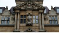 FILE PHOTO: A statue of Cecil Rhodes, a controversial historical figure, stands in Oxford, Britain, June 11, 2020. REUTERS/Andy Couldridge/File Photo

