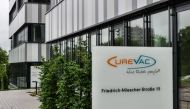 The headquarters of German Biotech company CureVac are pictured in Tuebingen, on June 17, 2020. German biotech firm CureVac has won permission to start human trials of a promising coronavirus vaccine, regulators announced, as the global race to stop the p