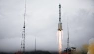 A Long March-3B carrier rocket carrying the Beidou-3 satellite, the last satellite of China's Beidou Navigation Satellite System, takes off from Xichang Satellite Launch Center in Sichuan province, China June 23, 2020. China Daily via REUTERS