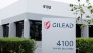 Gilead Sciences Inc pharmaceutical company is seen after they announced a Phase 3 Trial of the investigational antiviral drug Remdesivir in patients with severe coronavirus disease (COVID-19), during the outbreak of the coronavirus disease (COVID-19), in 
