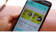 Soba Channel App, a performance platform where artists are able to livestream shows and fans pay to gain access, is seen on a mobile phone, amid the coronavirus disease (COVID-19) outbreak, in Luanda, Angola, June 17, 2020. REUTERS/Lee Bogata