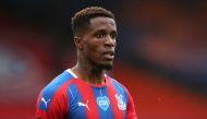 Soccer Football - Premier League - Crystal Palace v Chelsea - Selhurst Park, London, Britain - July 7, 2020 Crystal Palace's Wilfried Zaha, as play resumes behind closed doors following the outbreak of the coronavirus disease (COVID-19) REUTERS / Peter Cz