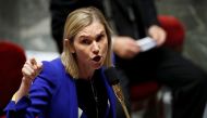Agnes Pannier-Runacher, French deputy Minister for Industry, speaks during the questions to the government session at the National Assembly in Paris, France, July 8, 2020. REUTERS/Gonzalo Fuentes
