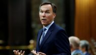 FILE PHOTO: Canada's Minister of Finance Bill Morneau answers a question in the House of Commons on Parliament Hill in Ottawa, Ontario, Canada July 8, 2020. REUTERS/Patrick Doyle/File Photo
