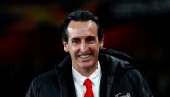 FILE PHOTO: Soccer Football - Europa League - Group F - Arsenal v Eintracht Frankfurt - Emirates Stadium, London, Britain - November 28, 2019 Arsenal manager Unai Emery reacts REUTERS/Eddie Keogh/File Photo