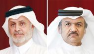 Turki bin Mohammed Al Khater, UDC Chairman (left) and Ibrahim Jassim Al Othman, UDC President and Chief Executive Officer and Member of the Board