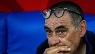 Juventus' Italian coach Maurizio Sarri . AFP / Filippo MONTEFORTE
