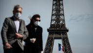Wearing a mask will be compulsory in parts of Paris and its wider region from August 10, 2020, to combat a rise in coronavirus infections in and around the French capital, the police said. (AFP / PHILIPPE LOPEZ / file photo)