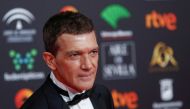 Actor Antonio Banderas poses on the red carpet at the Spanish Film Academy's Goya Awards ceremony in Malaga, Spain, January 25, 2020. REUTERS/Jon Nazca/File Photo