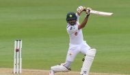Cricket - Second Test - England v Pakistan - Ageas Bowl, Southampton, Britain - August 14, 2020 Pakistan's Babar Azam in action, as play resumes behind closed doors following the outbreak of the coronavirus disease (COVID-19) Stu Forster/Pool via REUTERS