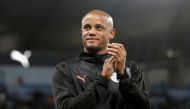 September 11, 2019 Vincent Kompany applauds fans after the match Action Images via Reuters/Carl Recine/File Photo
