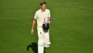 England's Zak Crawley walks back to the pavilion after losing his wicket for 53 during play on the fifth day of the second Test cricket match between England and Pakistan at the Ageas Bowl in Southampton, southwest England on August 17, 2020. / AFP / POOL
