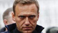 Russian opposition leader Alexei Navalny during a rally in support of political prisoners in Prospekt Sakharova Street in Moscow, Russia. Alexei Navalny is unconscious in hospital after allegedly being poisoned, according to his press secretary. Sefa Kara