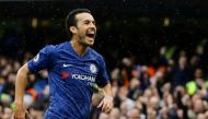 March 8, 2020 Chelsea's Pedro celebrates scoring their second goal REUTERS/David Klein