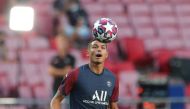 August 22, 2020 Paris St Germain's Thiago Silva during training Pool via REUTERS/Miguel A. Lopes/File Photo