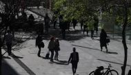 People walk through the city centre as the state of New South Wales continues to report low numbers for new daily cases of the coronavirus disease (COVID-19), in Sydney, Australia, August 28, 2020. REUTERS/Loren Elliott