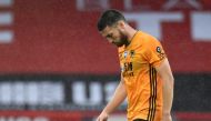 July 8, 2020 Wolverhampton Wanderers' Matt Doherty looks dejected after the match, as play resumes behind closed doors following the outbreak of the coronavirus disease (COVID-19) Peter Powell/Pool via REUTERS