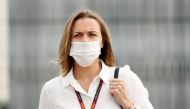 August 6, 2020 Williams' Racing Deputy Team Principal Claire Williams outside the Silverstone Circuit ahead of the 70th Anniversary Grand Prix REUTERS/Andrew Boyers/File Photo