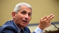 Dr. Anthony Fauci, director of the National Institute for Allergy and Infectious Diseases, testifies during the House Select Subcommittee on the Coronavirus Crisis hearing in Washington, D.C., U.S., July 31, 2020. Kevin Dietsch/Pool via REUTERS/File Photo