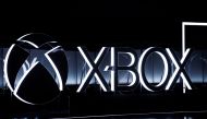 The Xbox logo is seen while gamers wait for the Microsoft Xbox E3 2017 media briefing in Los Angeles, California, U.S., June 11, 2017. REUTERS/Kevork Djansezian/File Photo