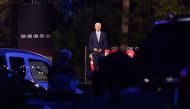 Democratic U.S. presidential nominee and former Vice President Joe Biden speaks during a televised town hall in Scranton, Pennsylvania, U.S., September 17, 2020. REUTERS/Jonathan Ernst
