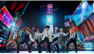 FILE PHOTO: Band BTS performs during the 2020 MTV VMAs in this screen grab image made available on August 30, 2020. VIACOM/Handout via REUTERS ATTENTION EDITORS - THIS IMAGE HAS BEEN SUPPLIED BY A THIRD PARTY. EDITORIAL USE ONLY. NO RESALES. NO ARCHIVES./