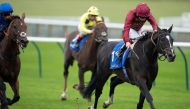 Qatar Racing Limited-owned Kameko in action  in the Shadwell Joel Stakes (Group 2), at Newmarket yesterday. Pic: Racing Post