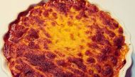 Richard Vines' attempt at Keema-Spiced Cottage Pie from The Pie Room. Pic: Instagram / Richard Vines 
