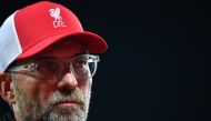Soccer Football - Premier League - Liverpool v Arsenal - Anfield, Liverpool, Britain - September 28, 2020. Liverpool manager Juergen Klopp talks to the media after the match Pool via REUTERS/Paul Ellis 