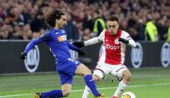 February 27, 2020 Ajax's Sergino Dest in action with Getafe's Marc Cucurella. REUTERS/Eva Plevier/File Photo