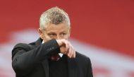 Manchester United manager Ole Gunnar Solskjær.  REUTERS/Carl Recine