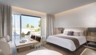 The interior of a room at Zulal Wellness Resort.