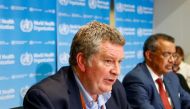 FILE PHOTO: Executive Director of the World Health Organization's (WHO) emergencies program Mike Ryan speaks at a news conference on the novel coronavirus (2019-nCoV) in Geneva, Switzerland February 6, 2020. REUTERS/Denis Balibouse/File Photo