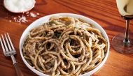 Za'atar Cacio e Pepe. Photo by Tom McCorkle for The Washington Post.
