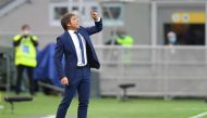 October 17, 2020 Inter Milan coach Antonio Conte REUTERS/Daniele Mascolo/File Photo