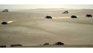 People enjoy dune bashing at Sealine. Photo credit: Abdul Basit/The Peninsula