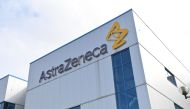 In this file photo taken on July 21, 2020 a general view is pictured of the offices of British-Swedish multinational pharmaceutical and biopharmaceutical company AstraZeneca PLC in Macclesfield, Cheshire.  / AFP / Paul ELLIS