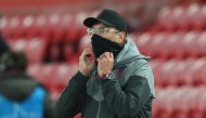 Liverpool manager Juergen Klopp on October 27, 2020. REUTERS/Peter Byrne