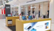 New kiosk of Huawei at Landmark Mall.