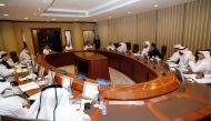A view of QTTA's AGM held at the Al Wajba Hall at the headquarters of the Qatar Olympic Committee (QOC), yesterday.