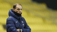 Soccer Football - Ligue 1 - Nantes v Paris St Germain - The Stade de la Beaujoire - Louis Fonteneau, Nantes, France - October 31, 2020 Paris St Germain coach Thomas Tuchel REUTERS/Stephane Mahe
