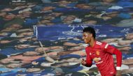 November 7, 2020 Manchester United's Marcus Rashford celebrates after Bruno Fernandes scores their second goal Pool via REUTERS/Clive Brunskill