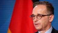 German Foreign Minister Heiko Maas speaks during a news conference following a meeting with his Palestine counterpart Riyad al-Maliki, in Berlin, Germany November 17, 2020. REUTERS/Hannibal Hanschke/Pool