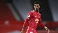 October 24, 2020 Manchester United's Marcus Rashford Pool via REUTERS/Michael Regan