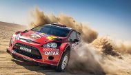 Fourteen-time Qatar international Rally winner Nasser Saleh Al Attiyah in action during an earlier edition of the event in this file photo.