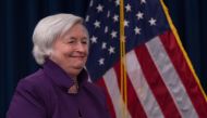 (FILES) In this file photo taken on June 14, 2017 US Federal Reserve Chair Janet Yellen arrives for a press conference after the Federal Open Market Committee meeting in Washington, DC. / AFP / ANDREW CABALLERO-REYNOLDS
