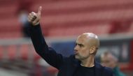 November 25, 2020 Manchester City manager Pep Guardiola REUTERS/Alkis Konstantinidis